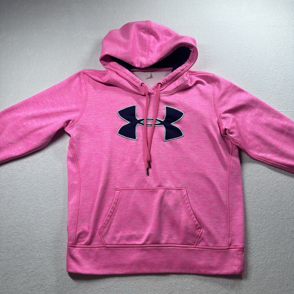 Under Armour Women's Hoodie‎ Pink Small Sweatshirt Athletic Pullover